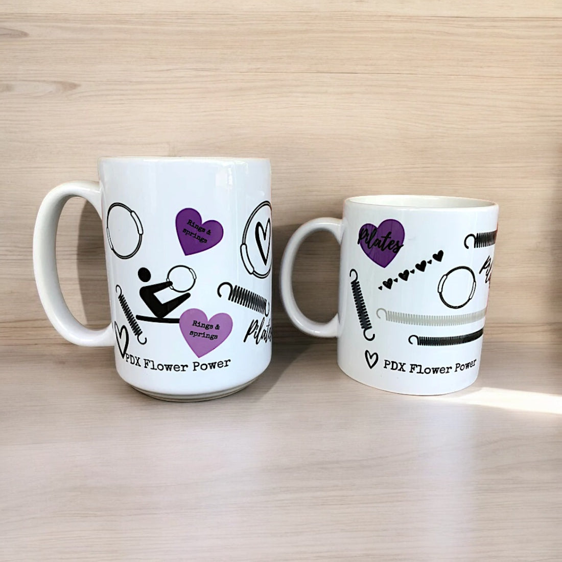 Pilates Retro "Rings & Springs" Mug