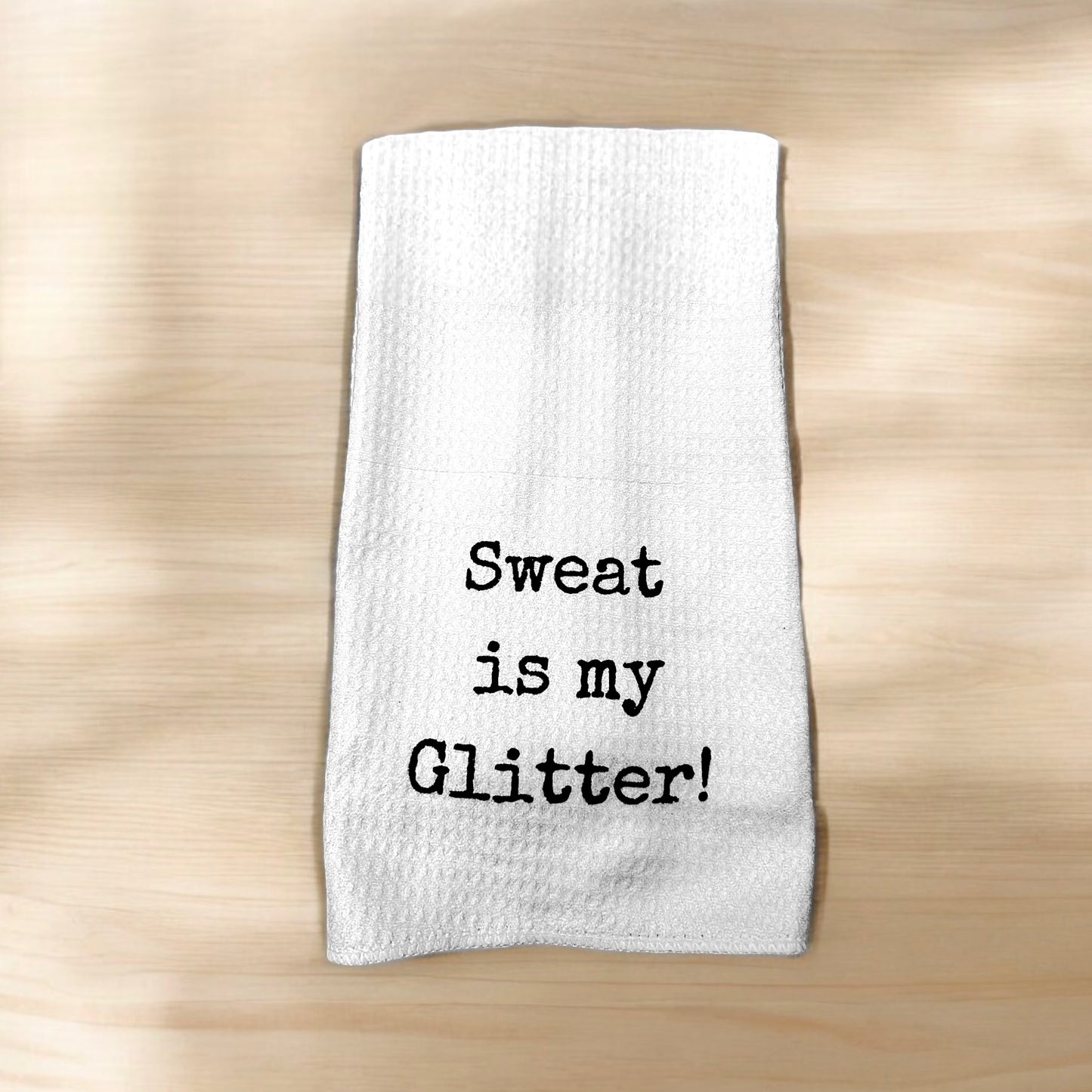 Pilates Feet In Straps Towel Set