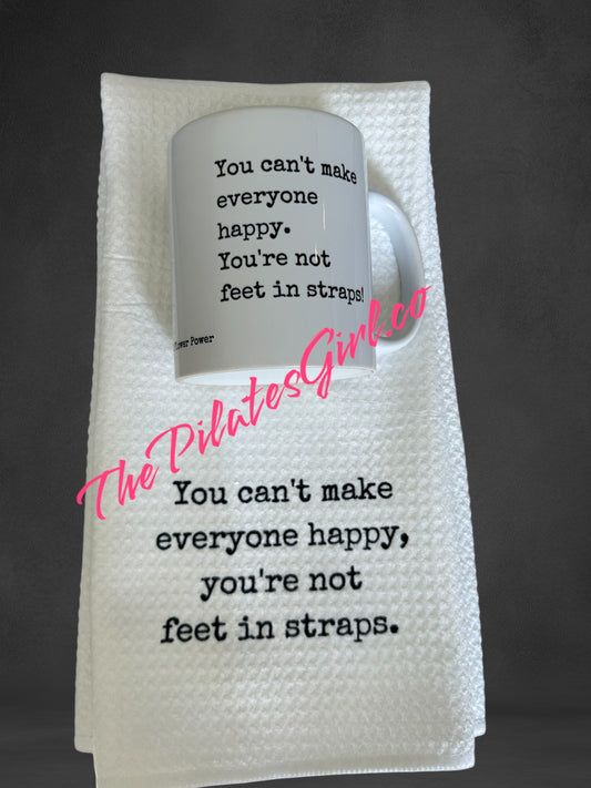 You Can't Make Everyone Happy Feet In Straps gift set, fun Pilates gifts.