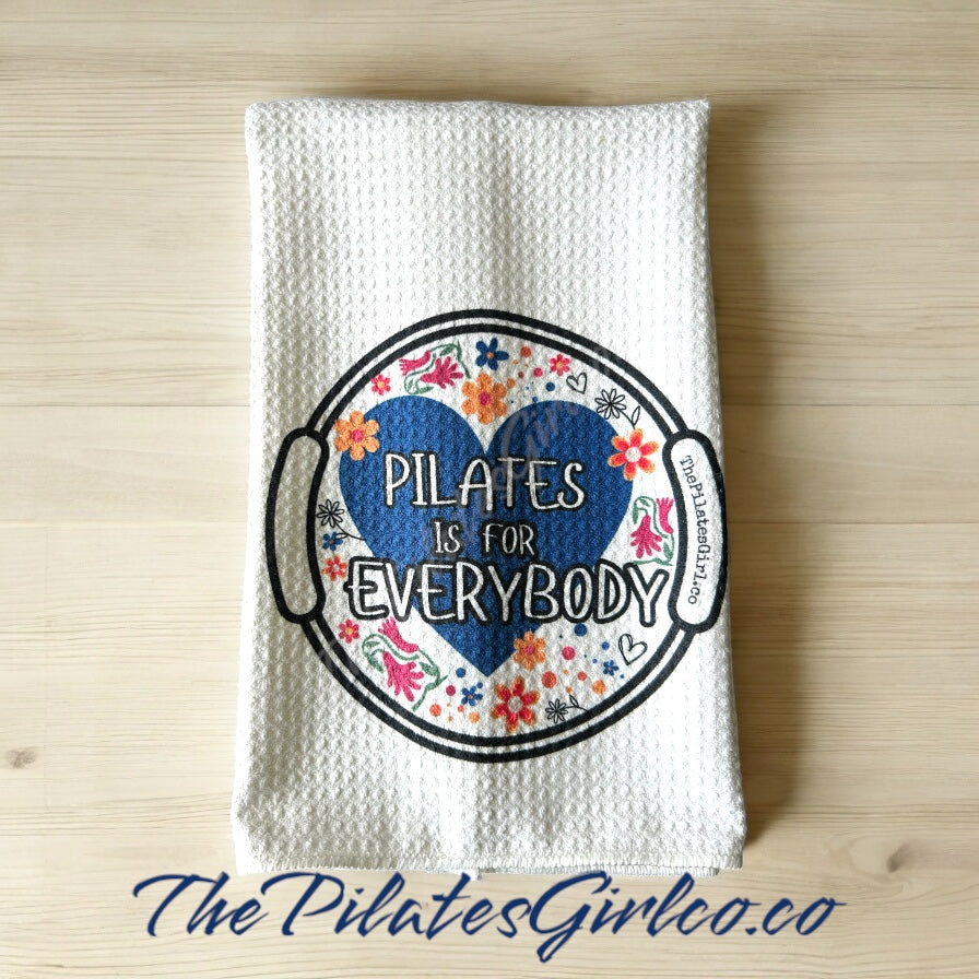 "Pilates is for Everybody towel set"Pilates instructor gifts, Pilates for all (Copy)