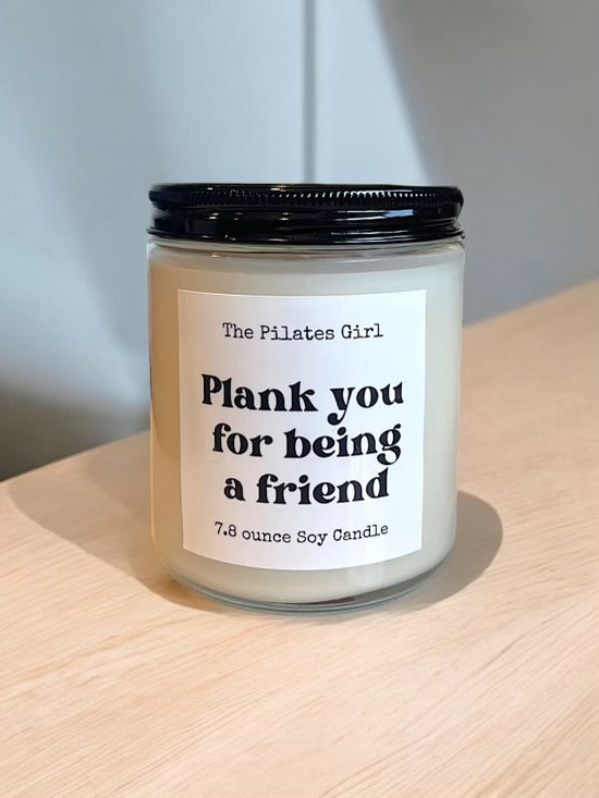 Plank you for being a friend gift set, Pilates gifts, gym friends.