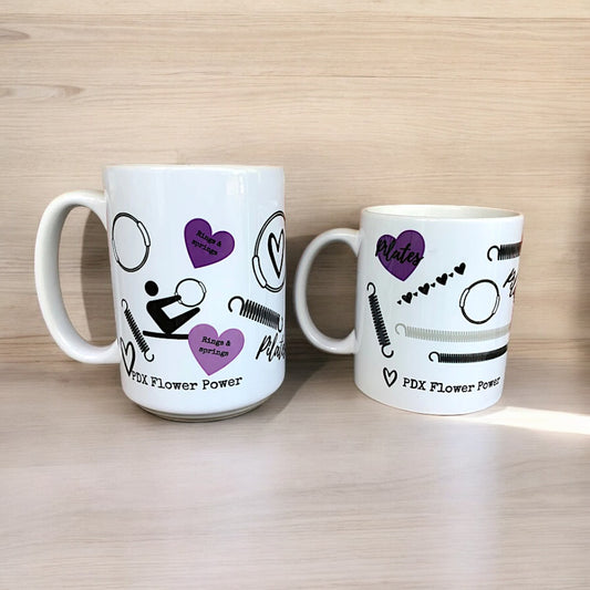 Pilates Retro "Rings & Springs" Mug