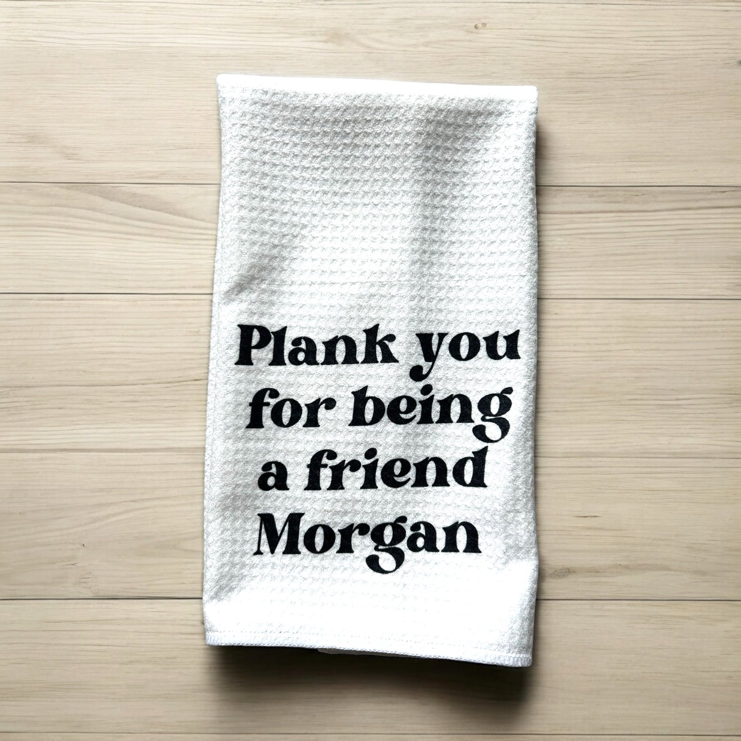 Plank you for being a friend gift set, Pilates gifts, gym friends.
