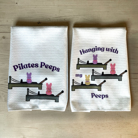 Pilates Peeps Reformer towel set, Spring Pilates, Reformer Pilates  | ThePilatesGirl